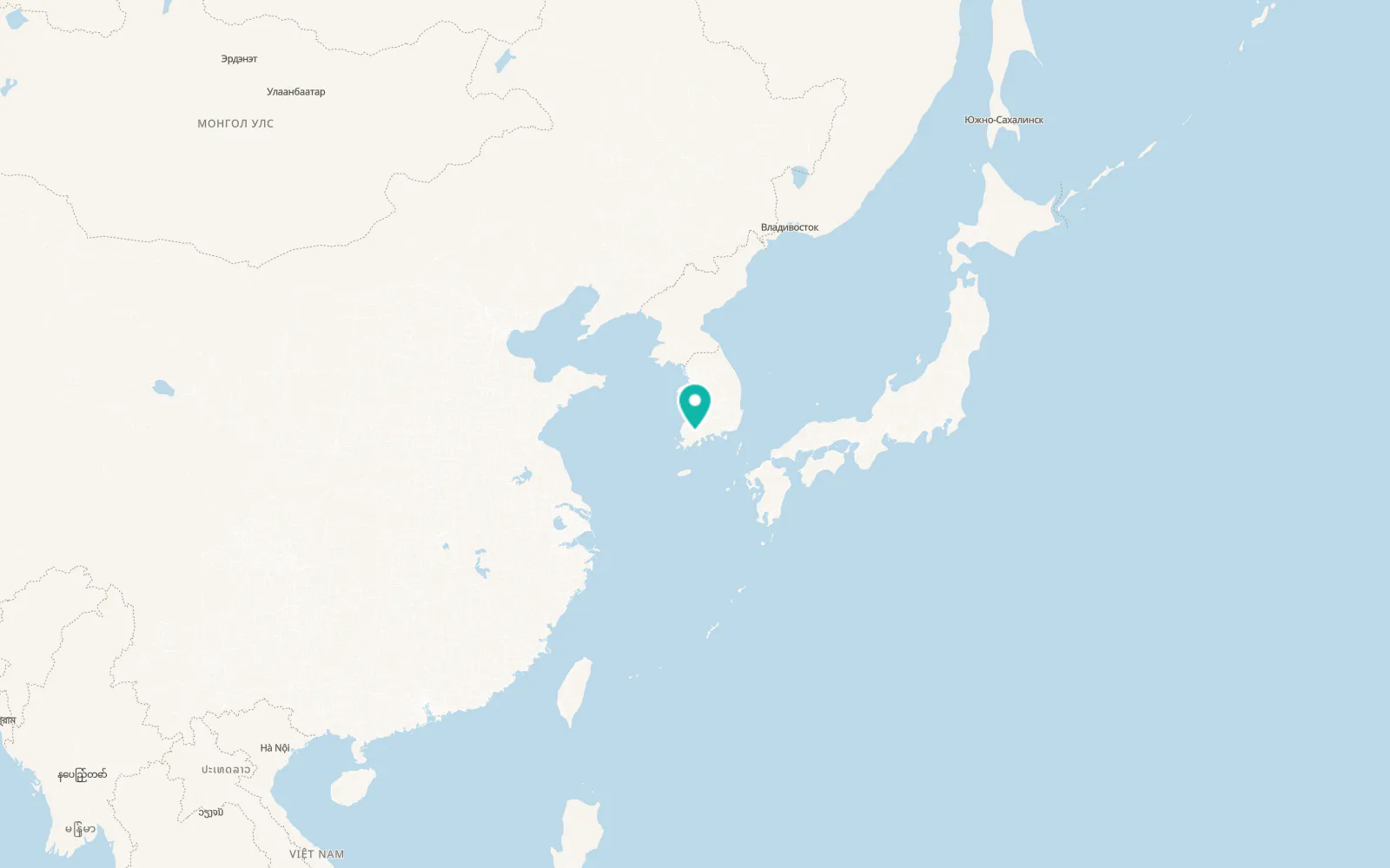 Map of Nammyeon