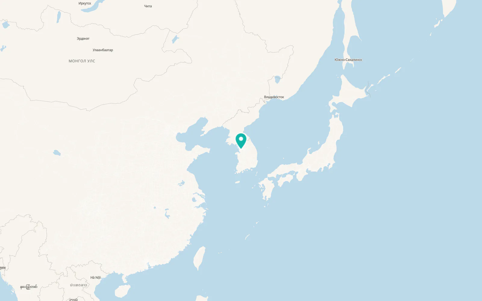 Map of Osan