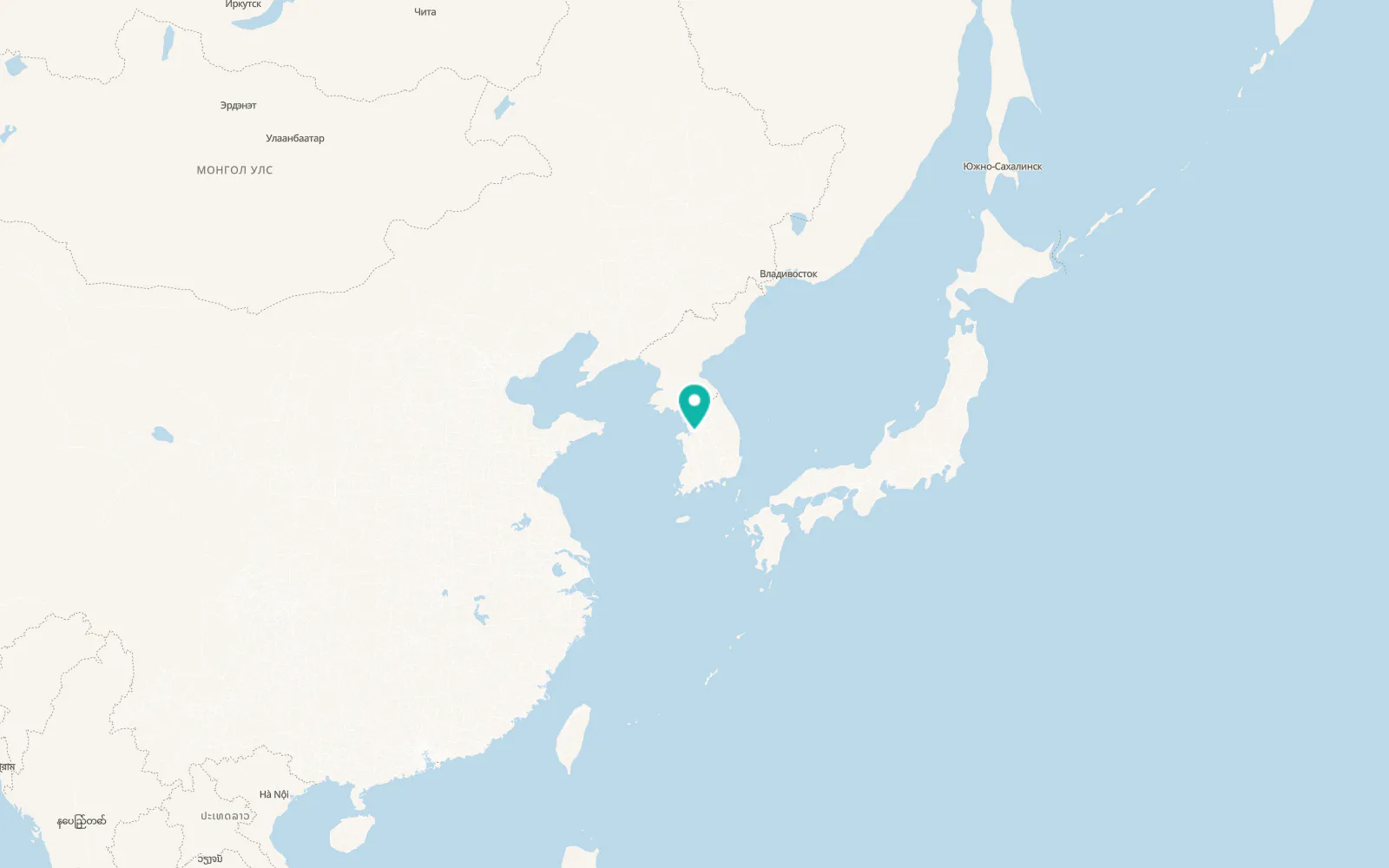 Map of Seonghwan
