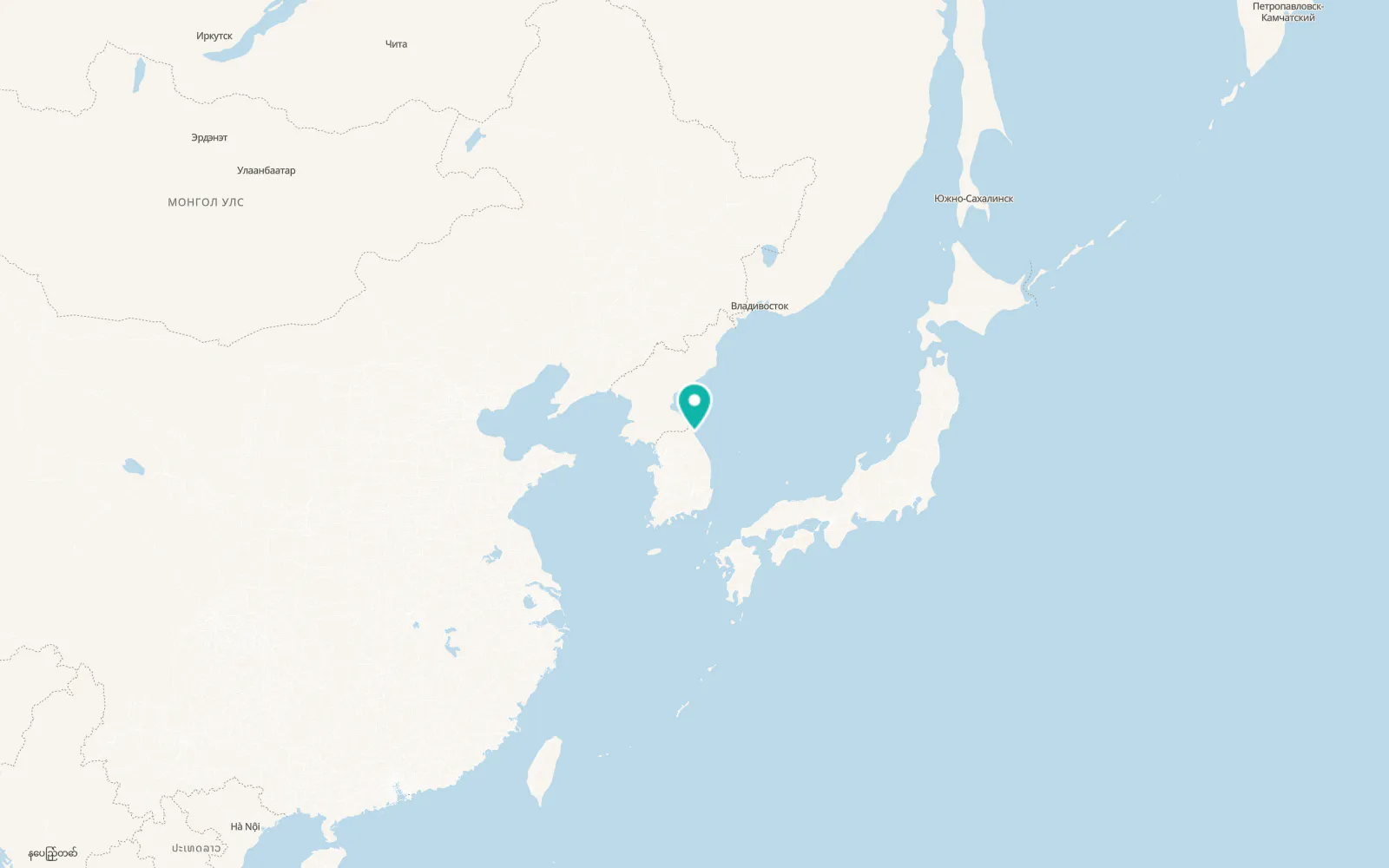 Map of Sokcho