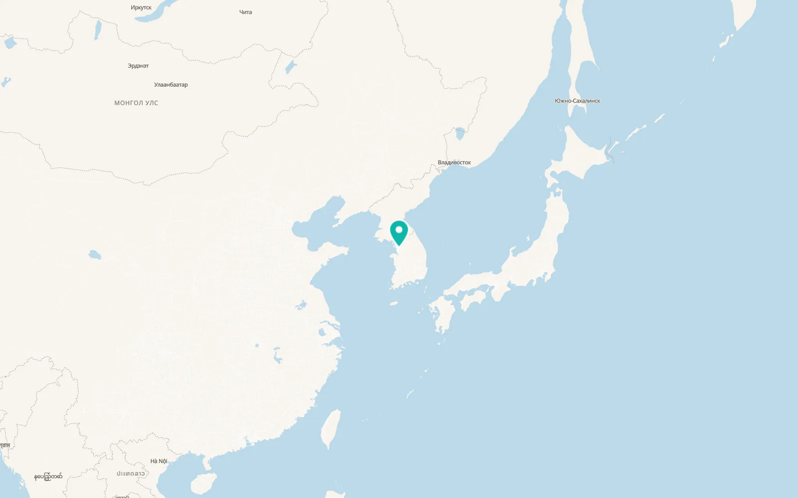 Map of Suwon
