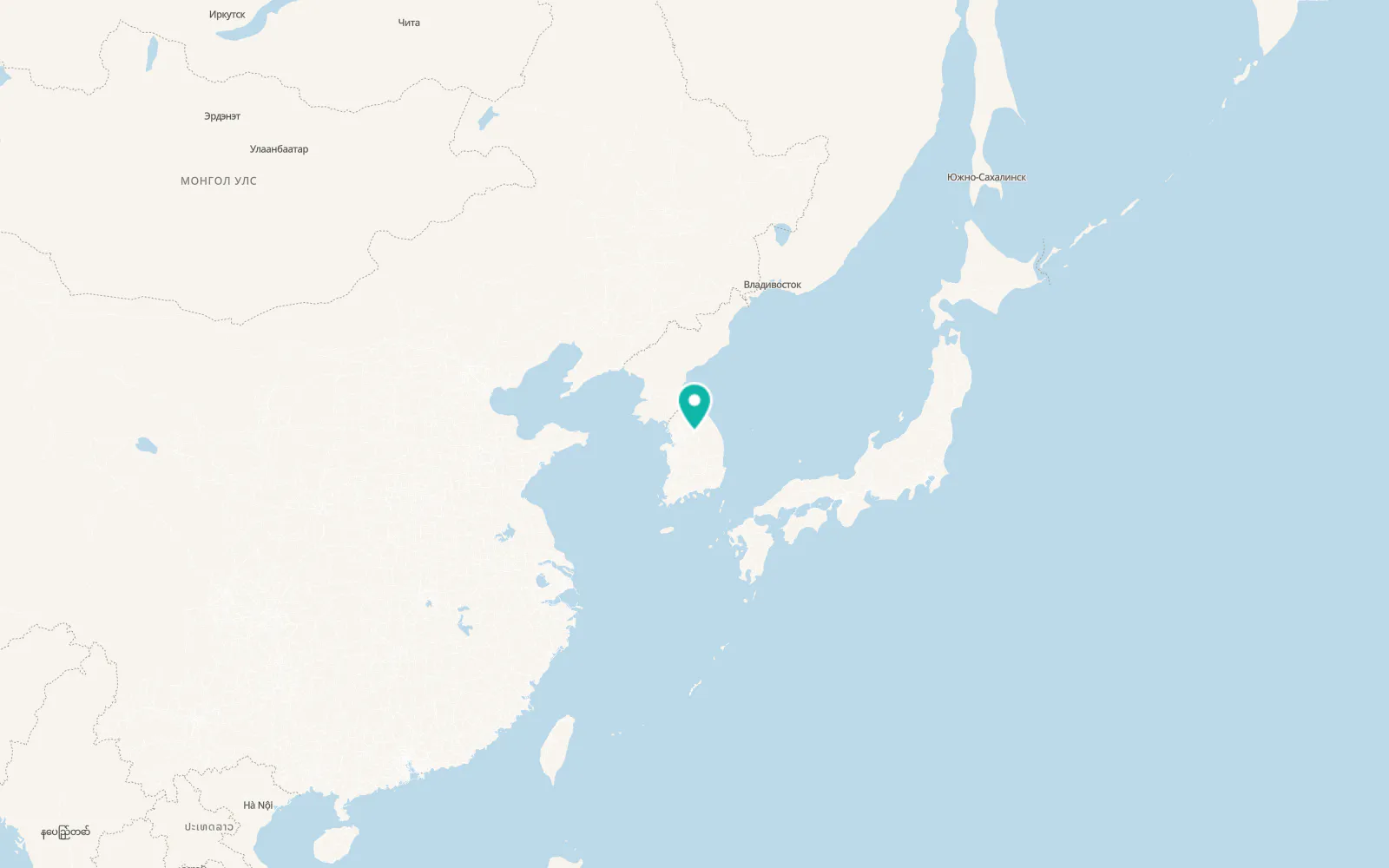 Map of Wŏnju