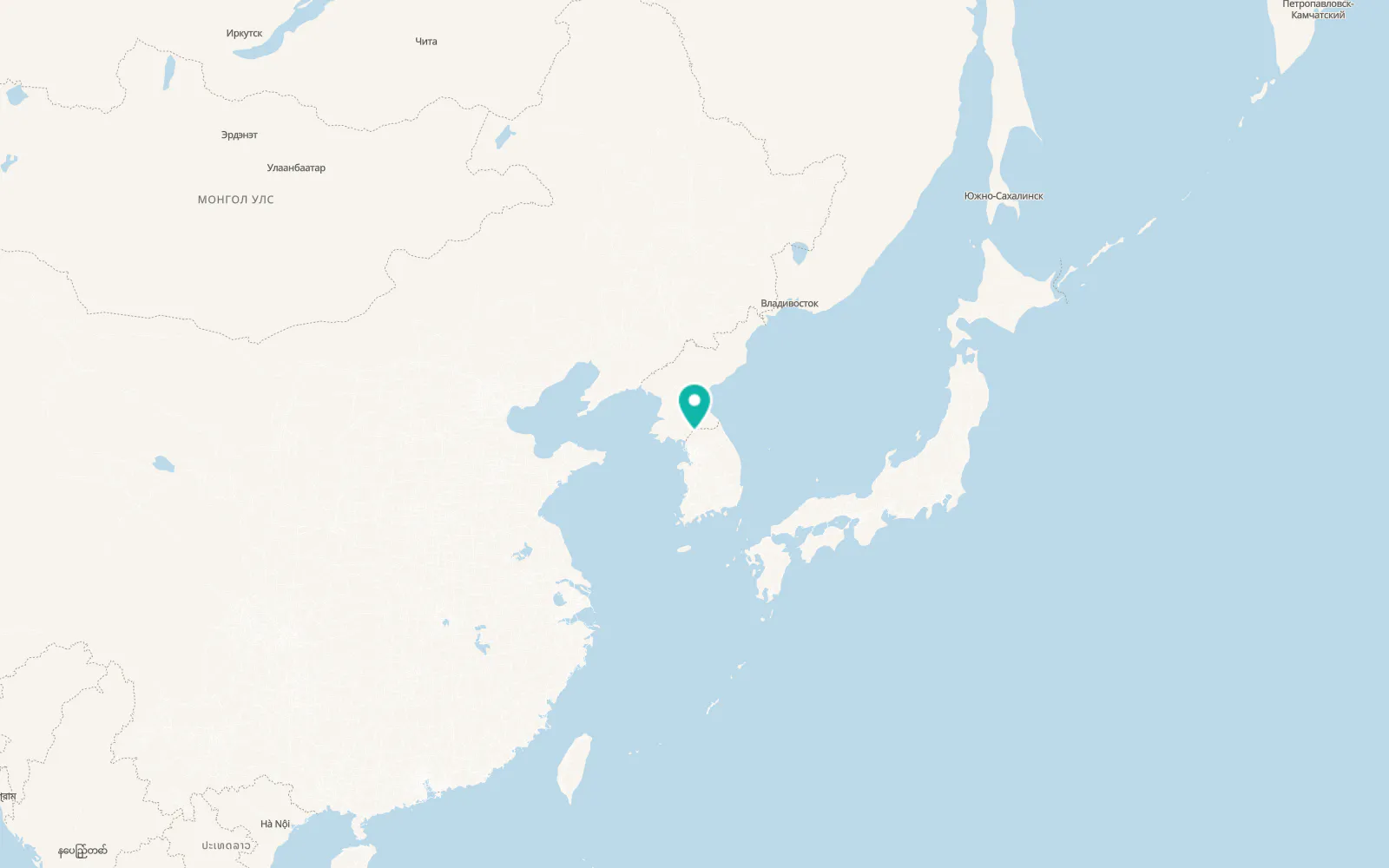 Map of Yeoncheon