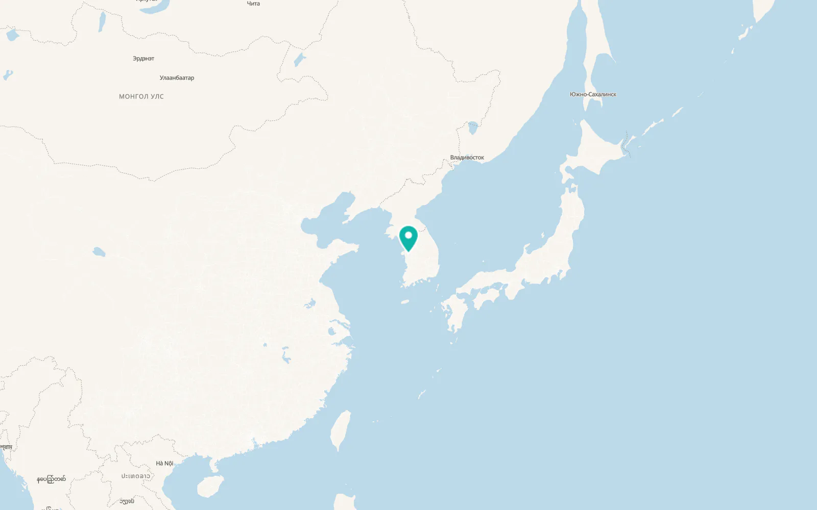 Map of Yesan