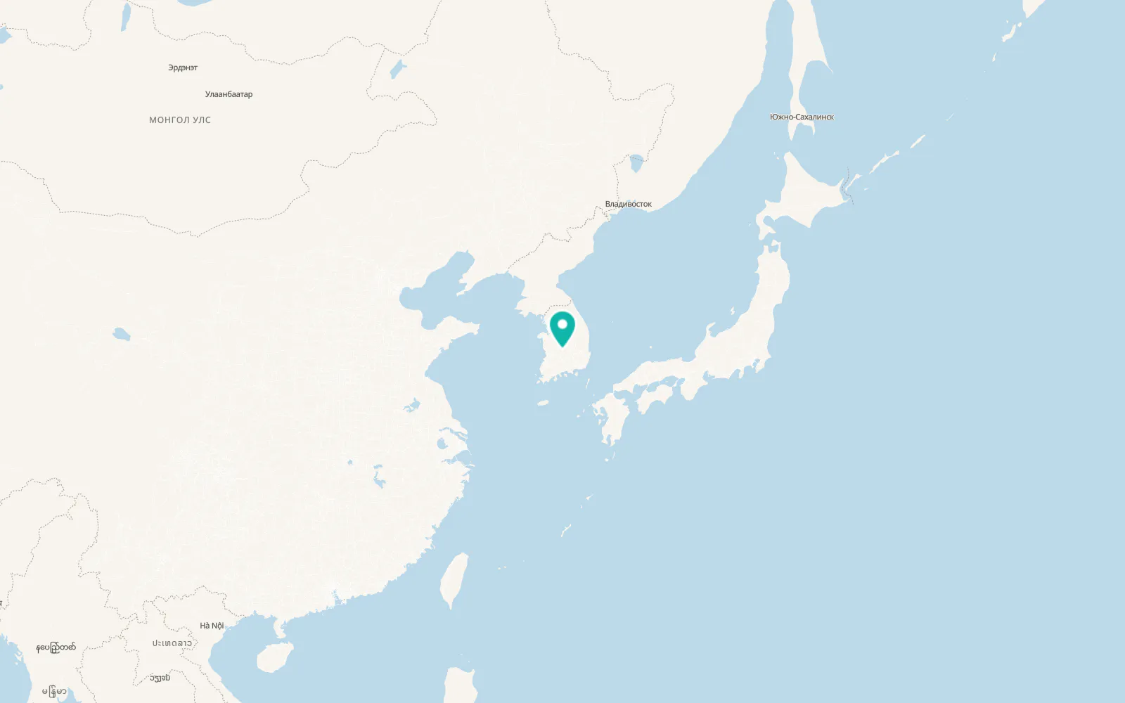 Map of Yonghwa