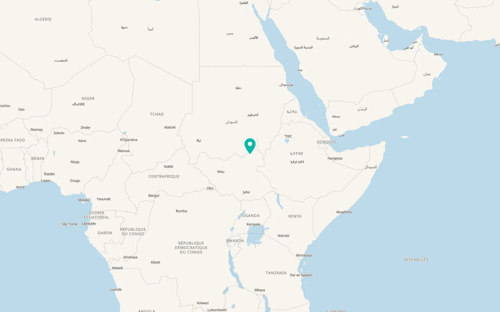 Map of Kodok