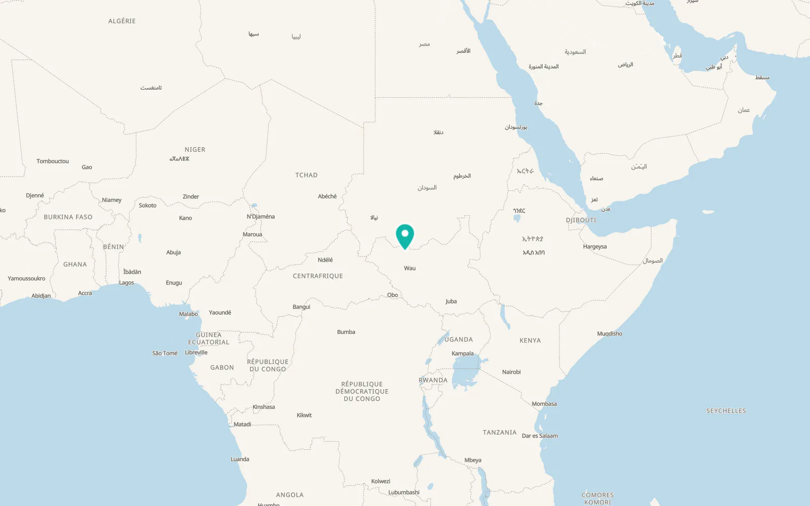 Map of Winejok