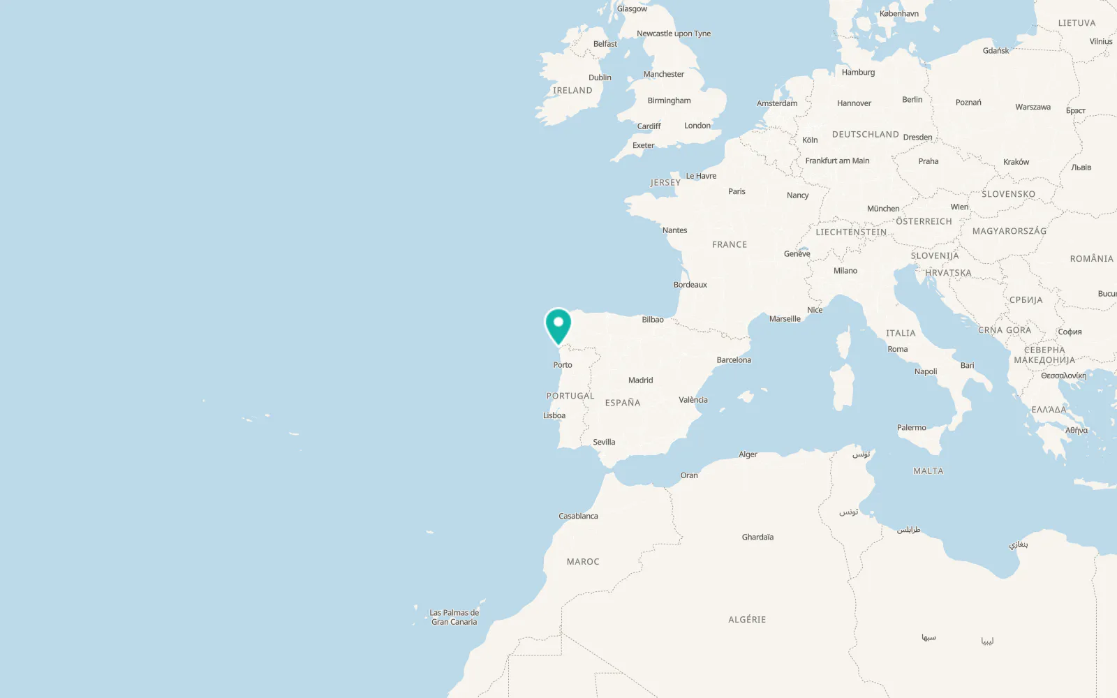 Map of A Guarda