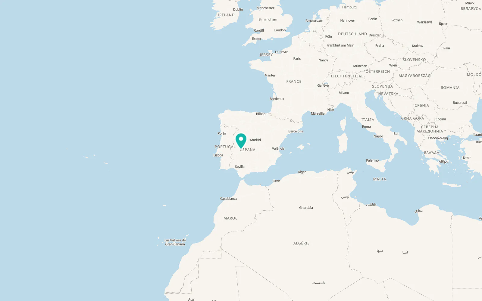 Map of Abertura