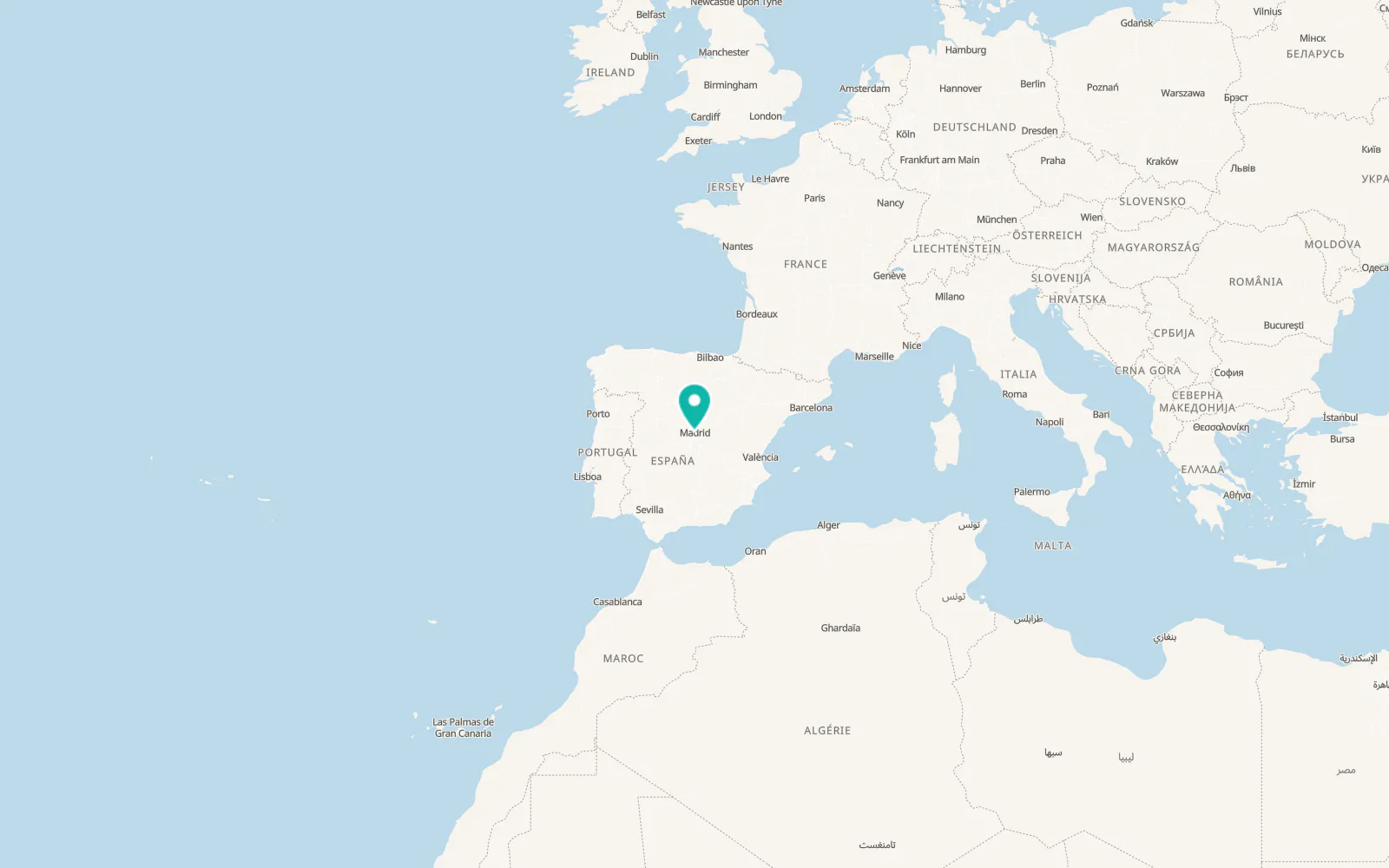 Map of Abrantes