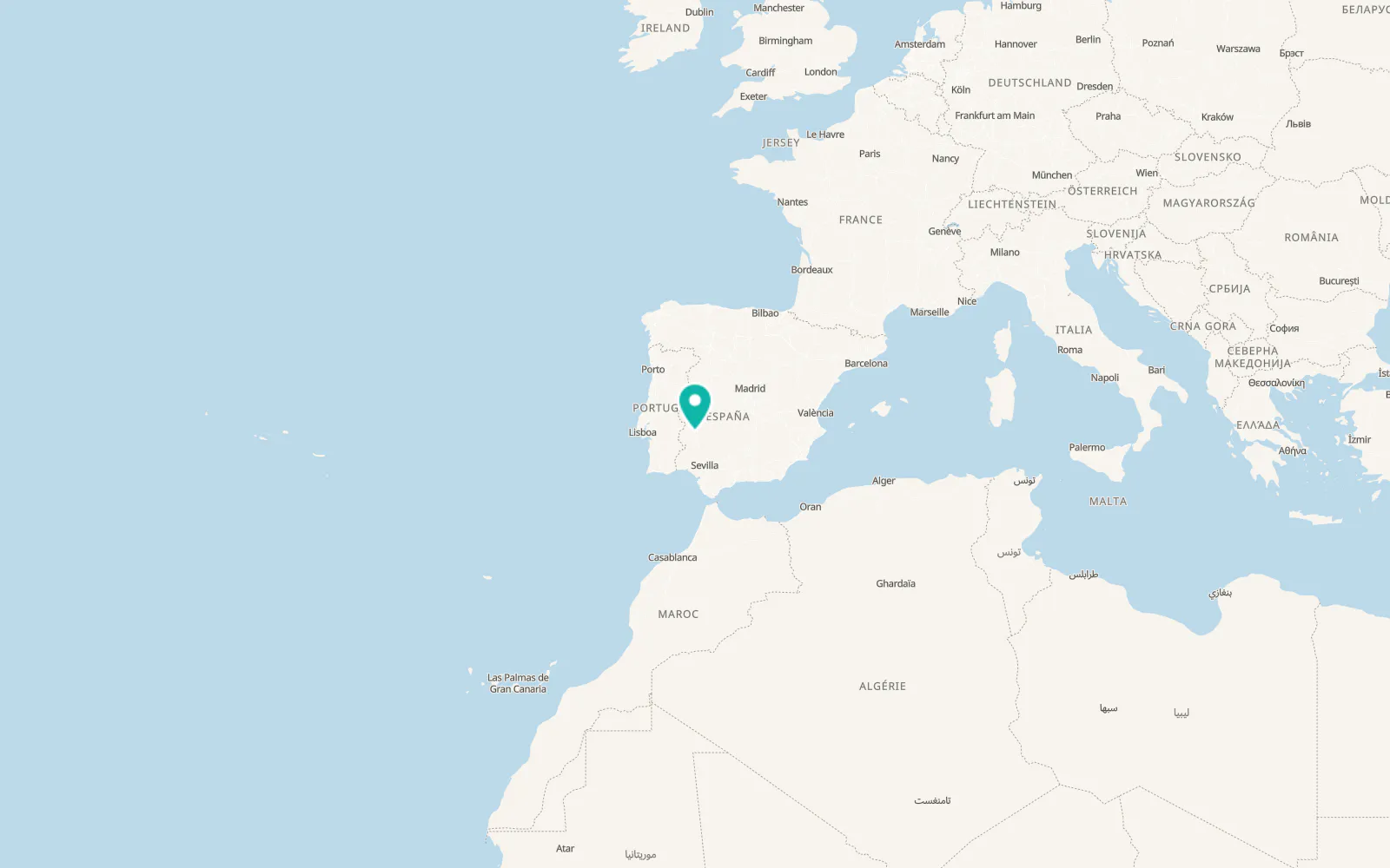 Map of Aceuchal