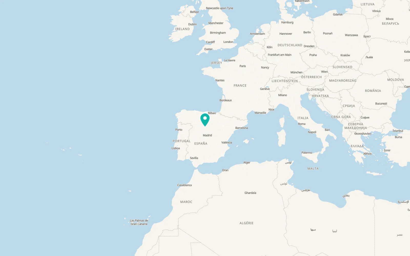 Map of Adrados
