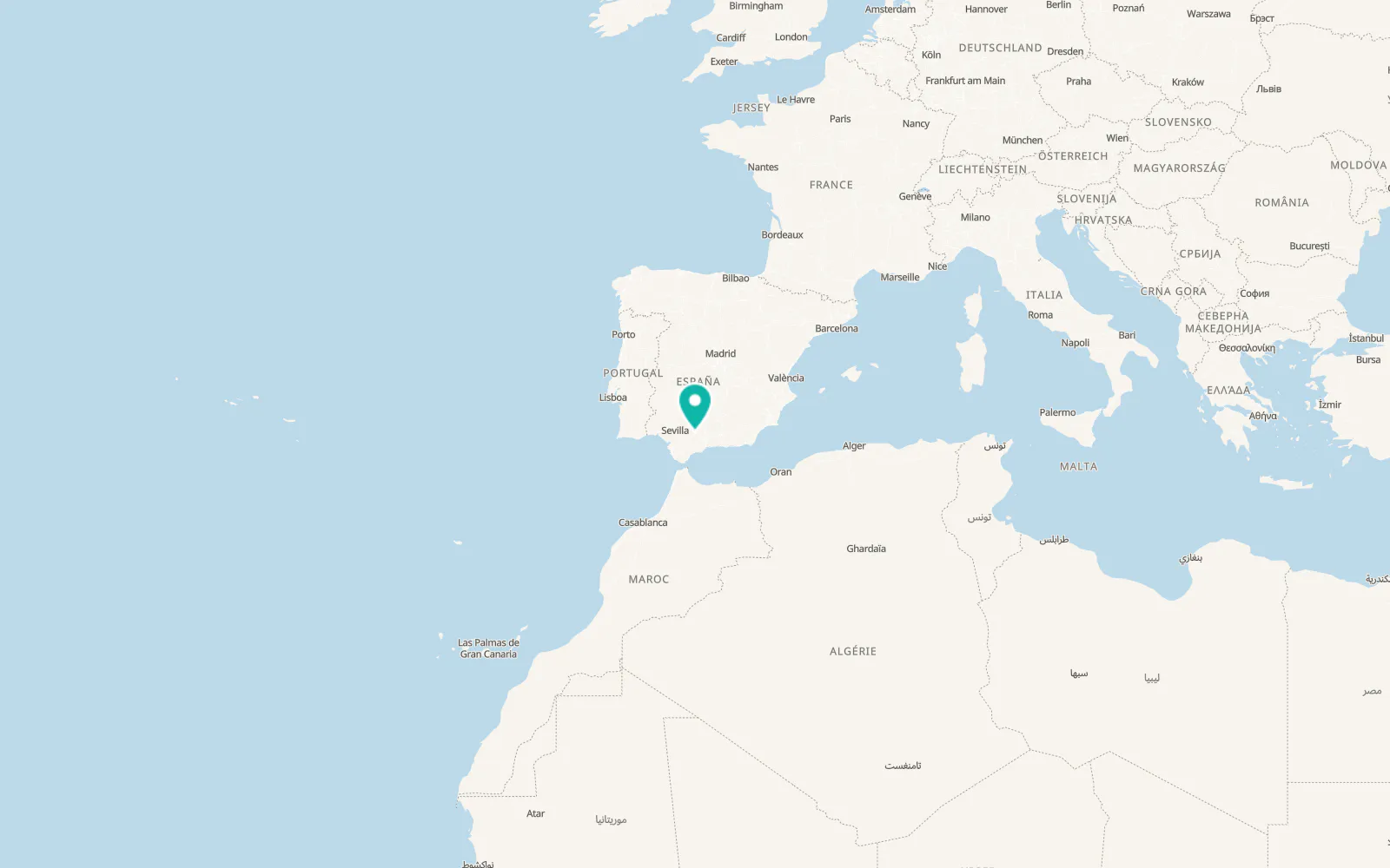 Map of Aguadulce