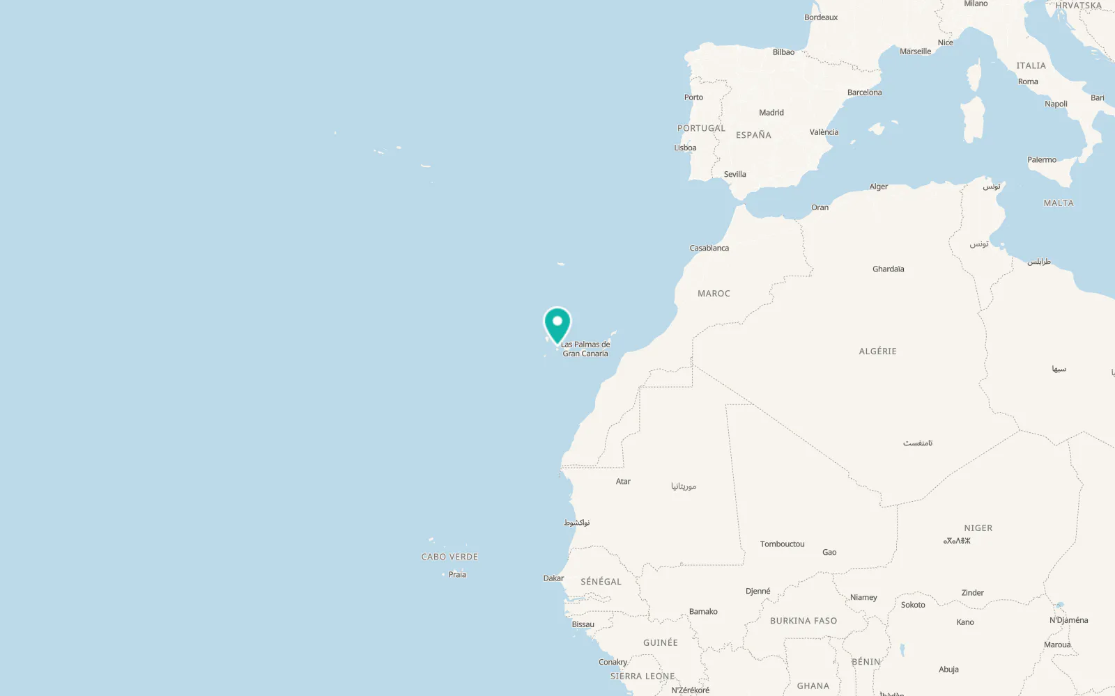 Map of Agulo