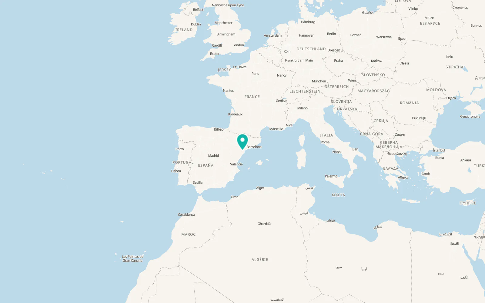 Map of Aldover