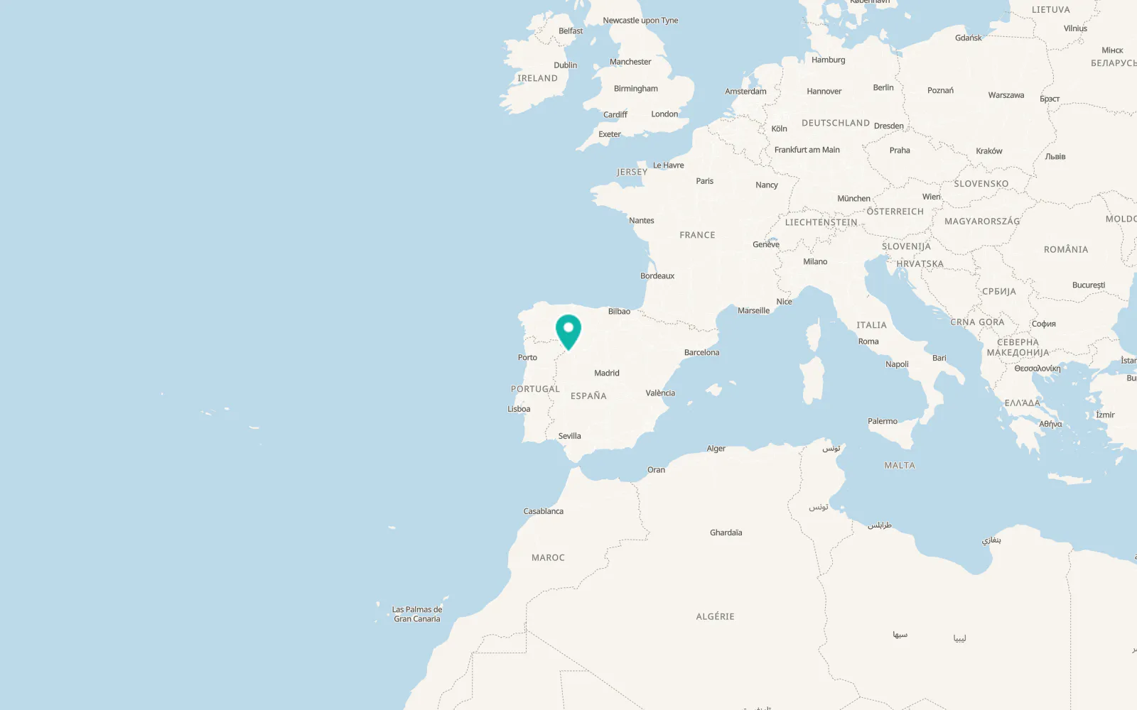 Map of Almeida