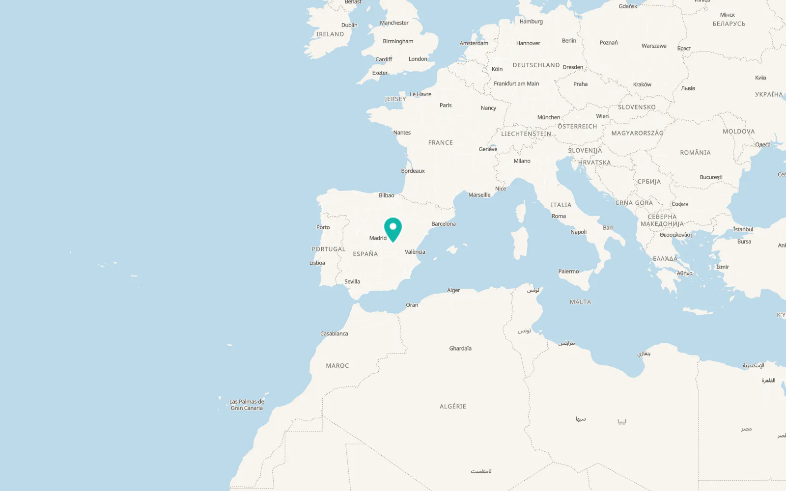 Map of Altarejos