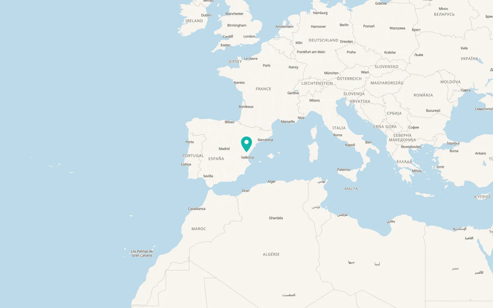 Map of Altura