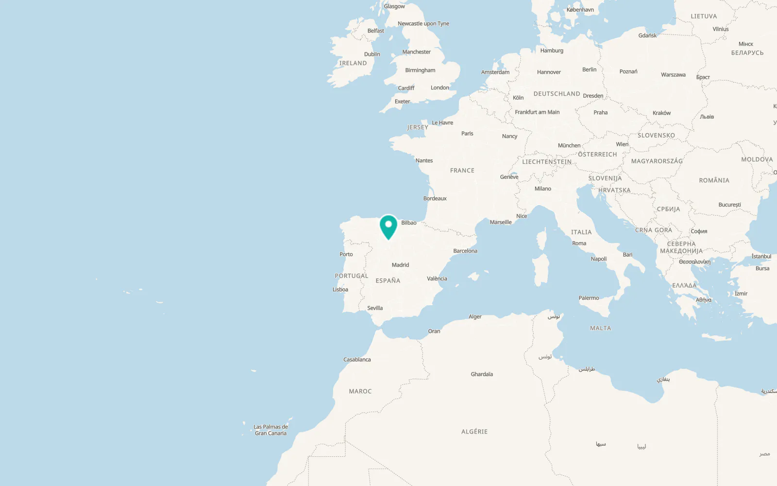 Map of Ampudia