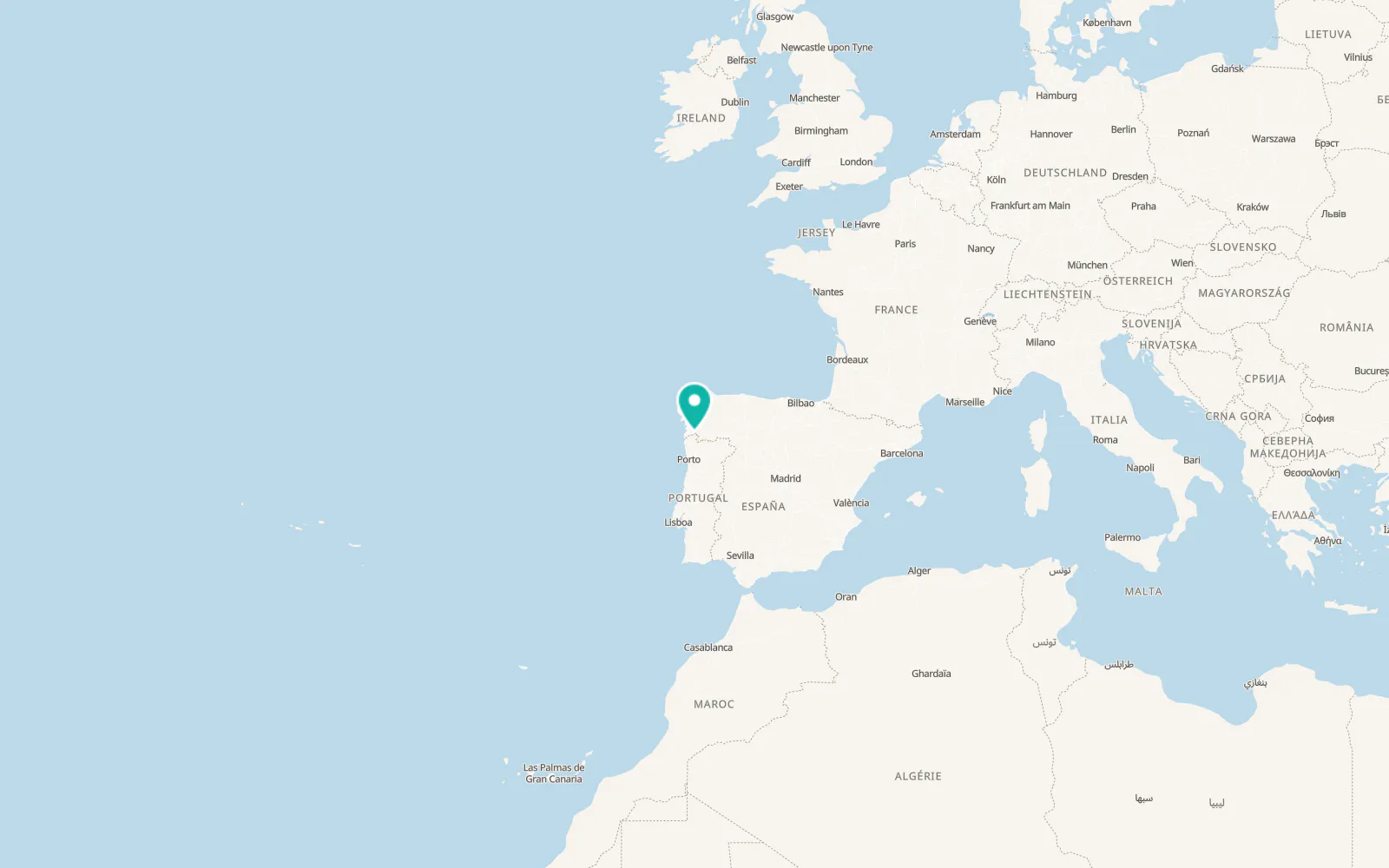 Map of Arbo