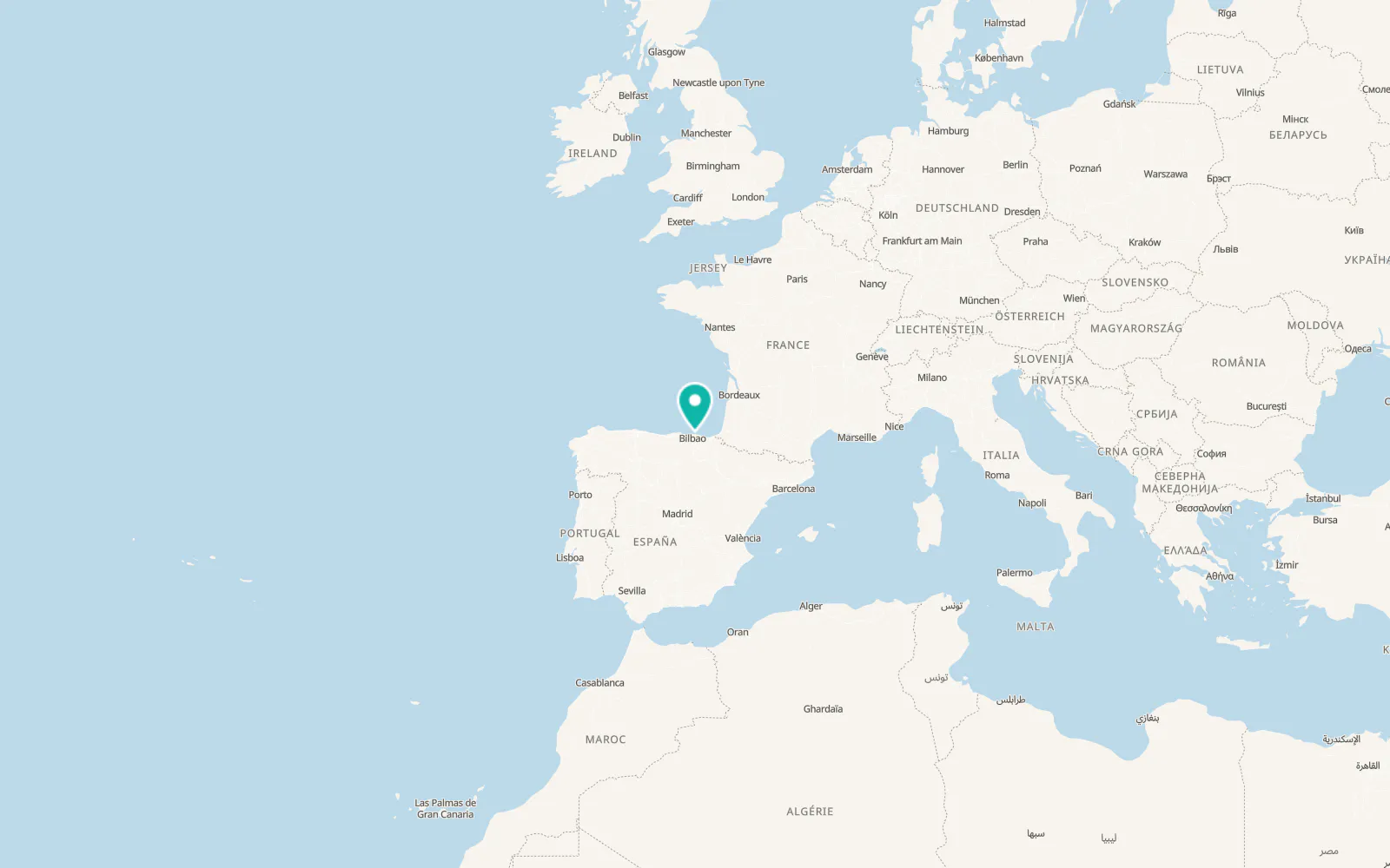 Map of Bakio