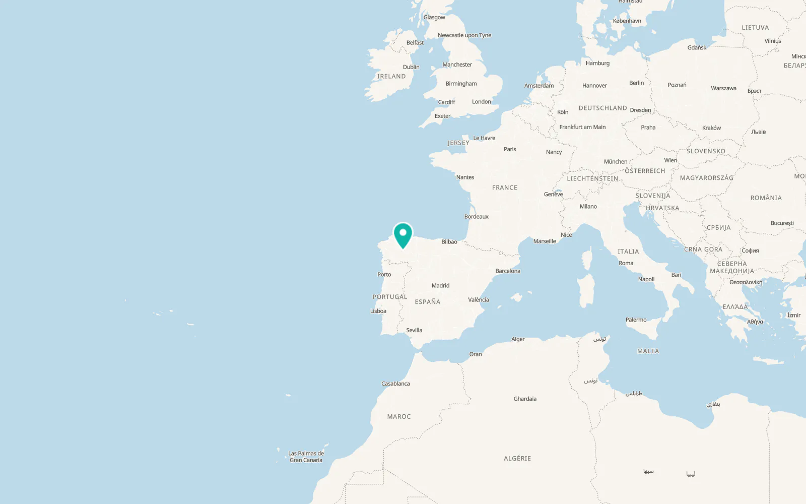 Map of Barjas