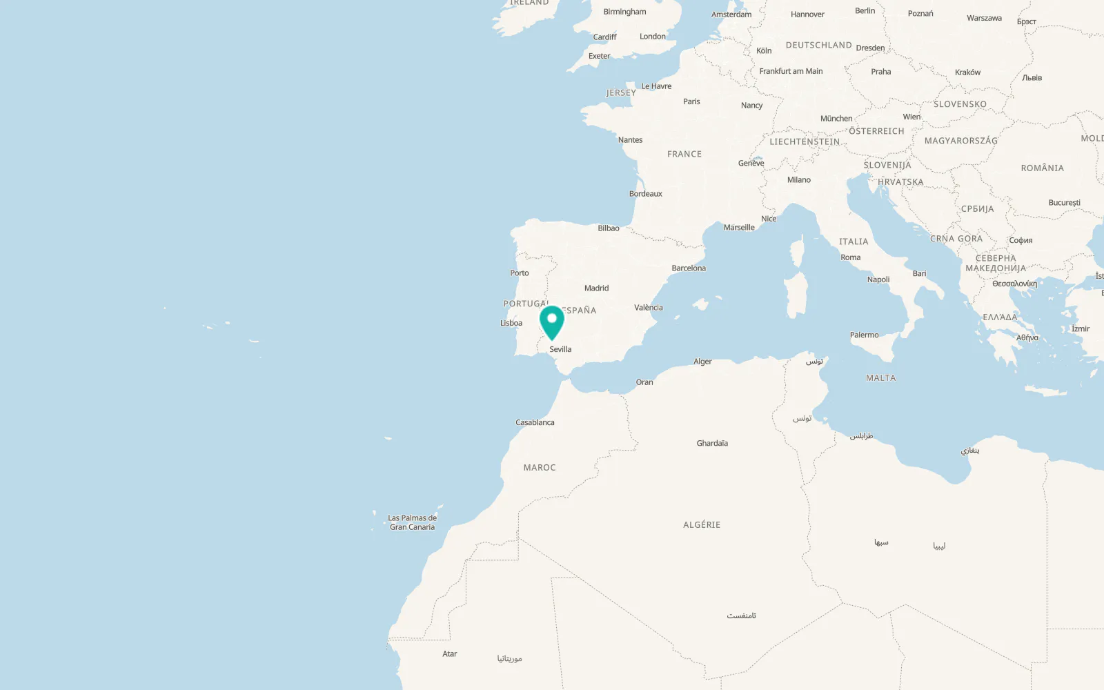 Map of Berrocal