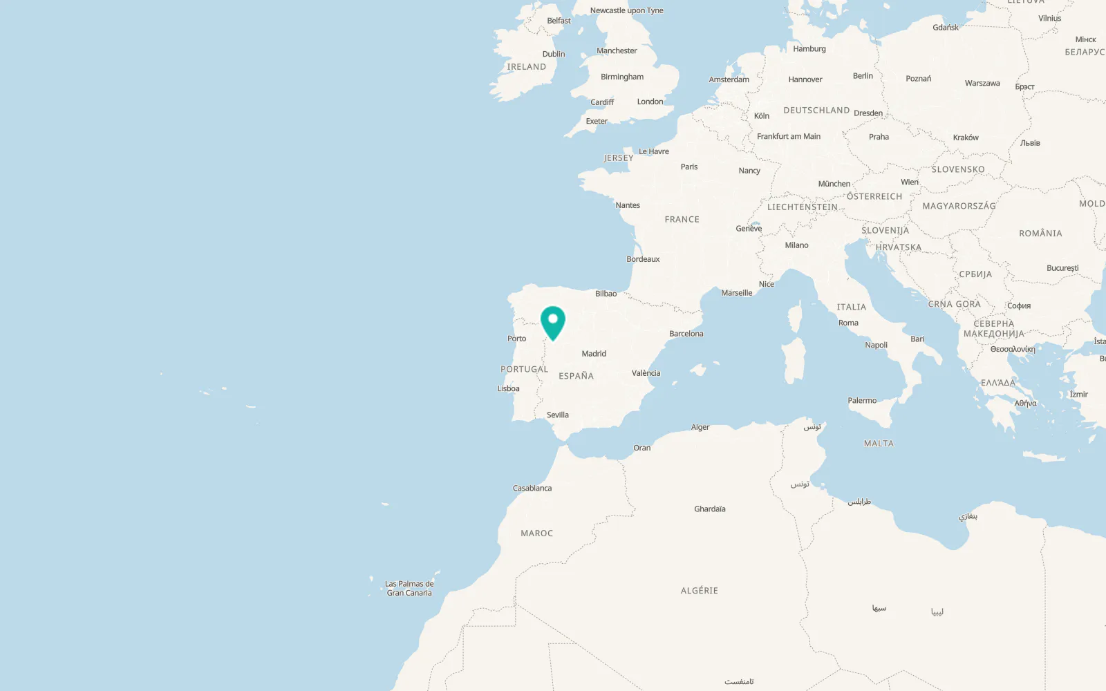 Map of Boada