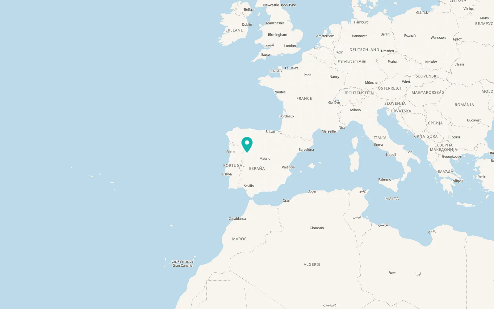 Map of Buenamadre
