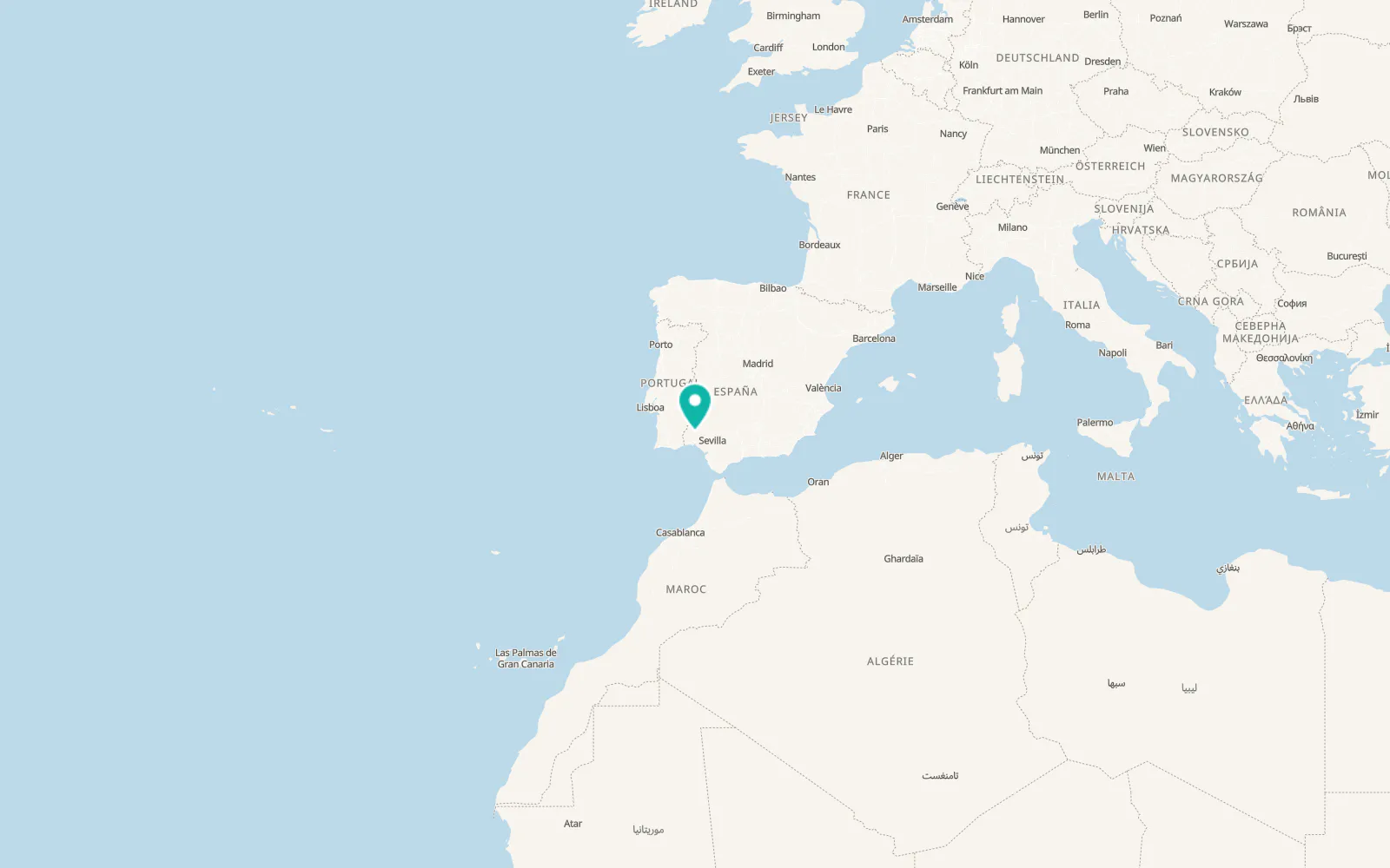 Map of Calañas