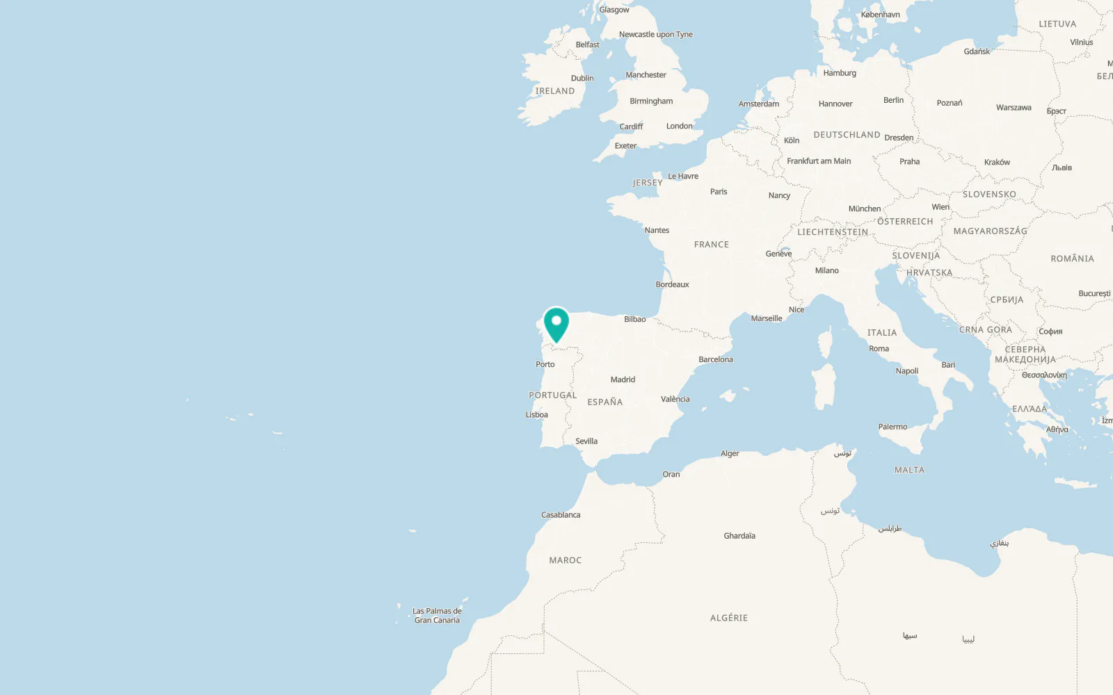 Map of Calvos