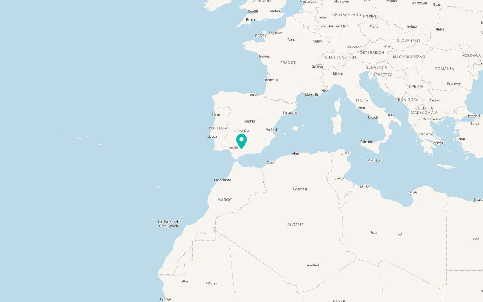 Map of Campillos