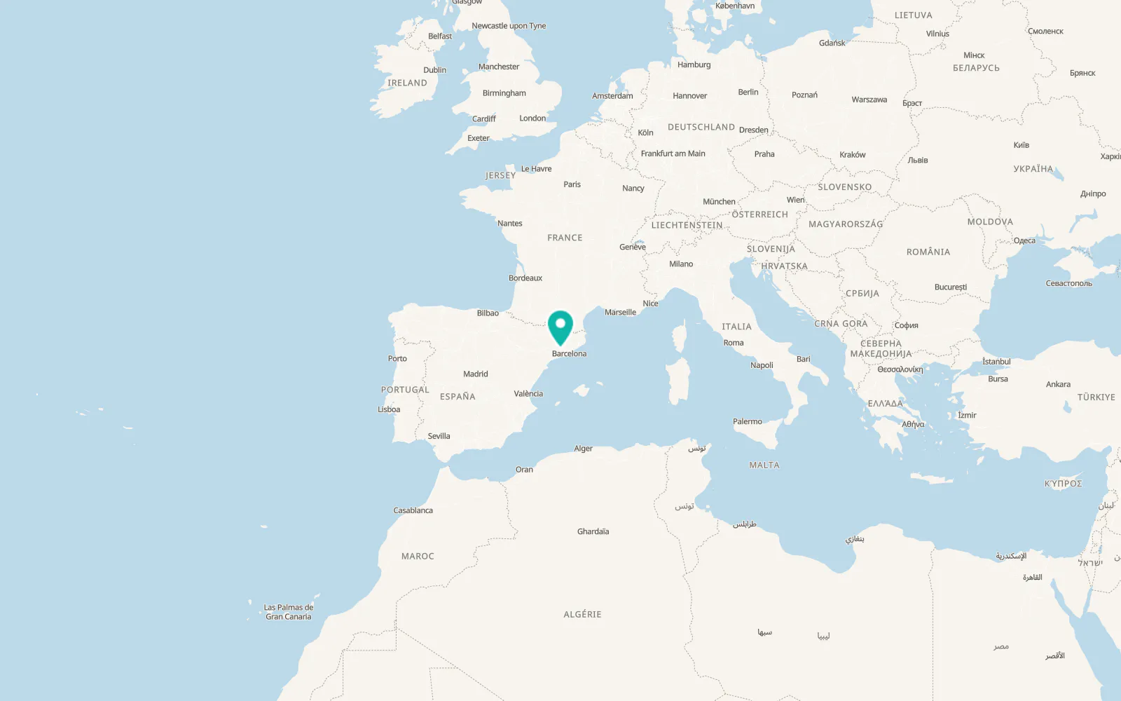 Map of Carme