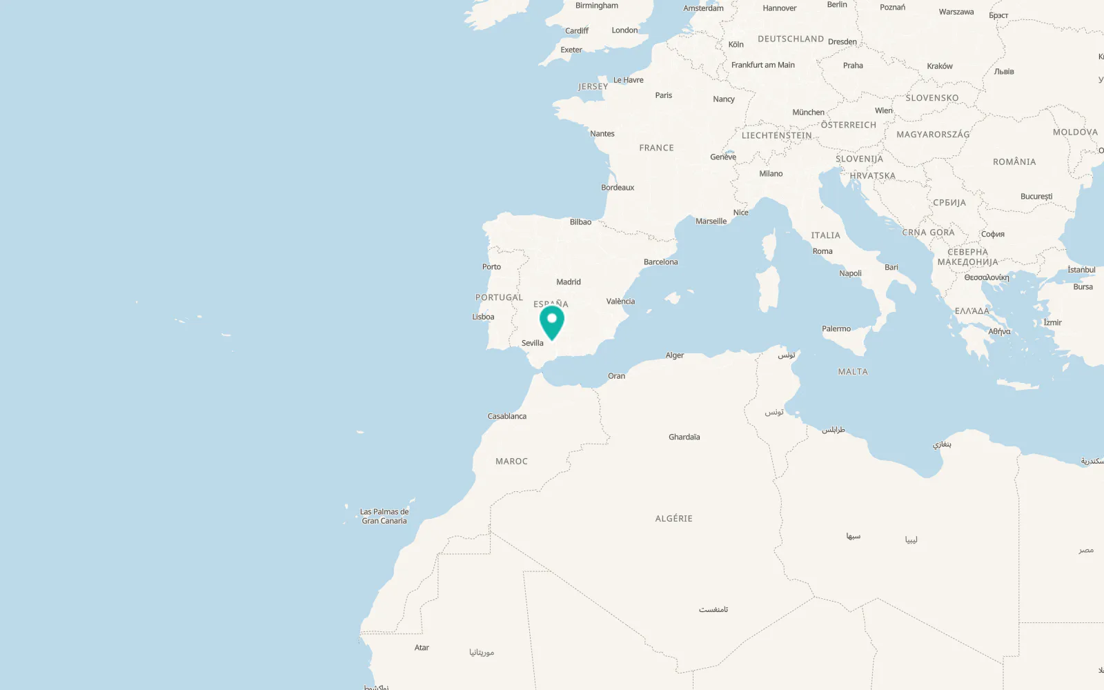 Map of Casariche