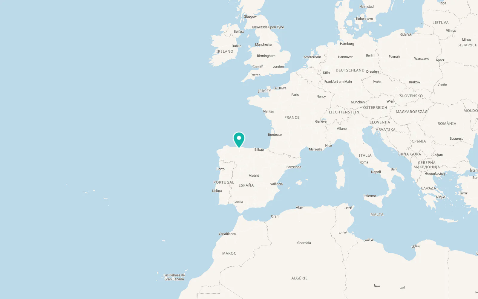 Map of Castandiello