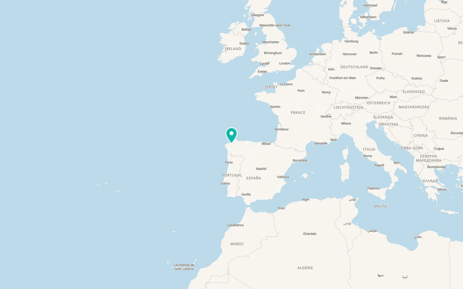 Map of Cesuras