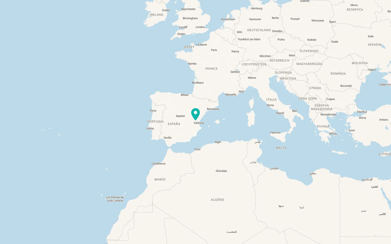 Map of Chera
