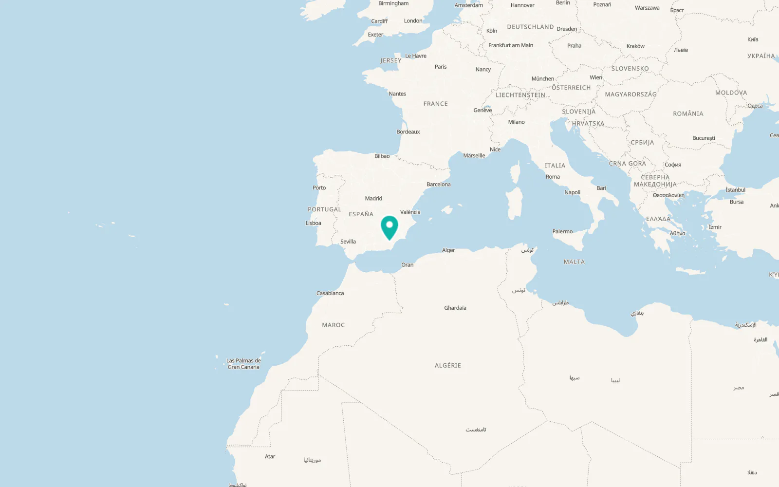 Map of Chercos