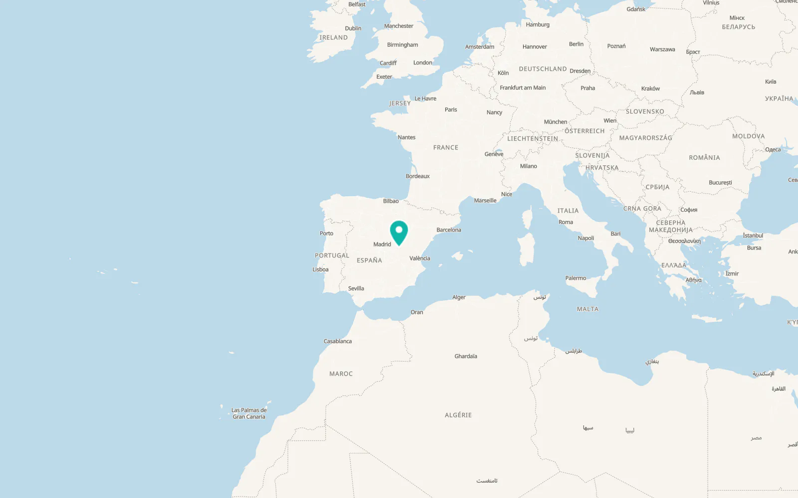 Map of Chillarón de Cuenca