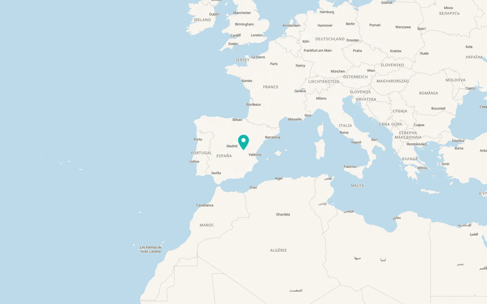 Map of Chumillas