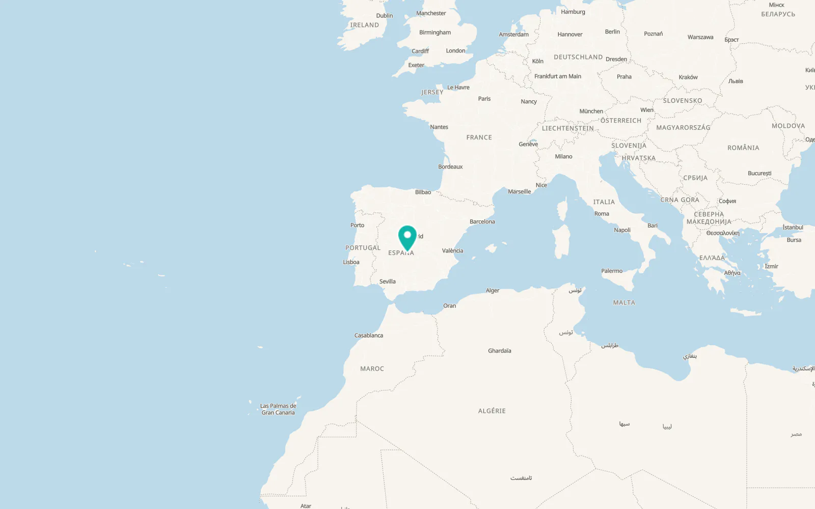 Map of El Robledo