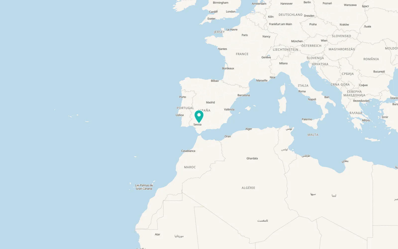Map of El Viso del Alcor