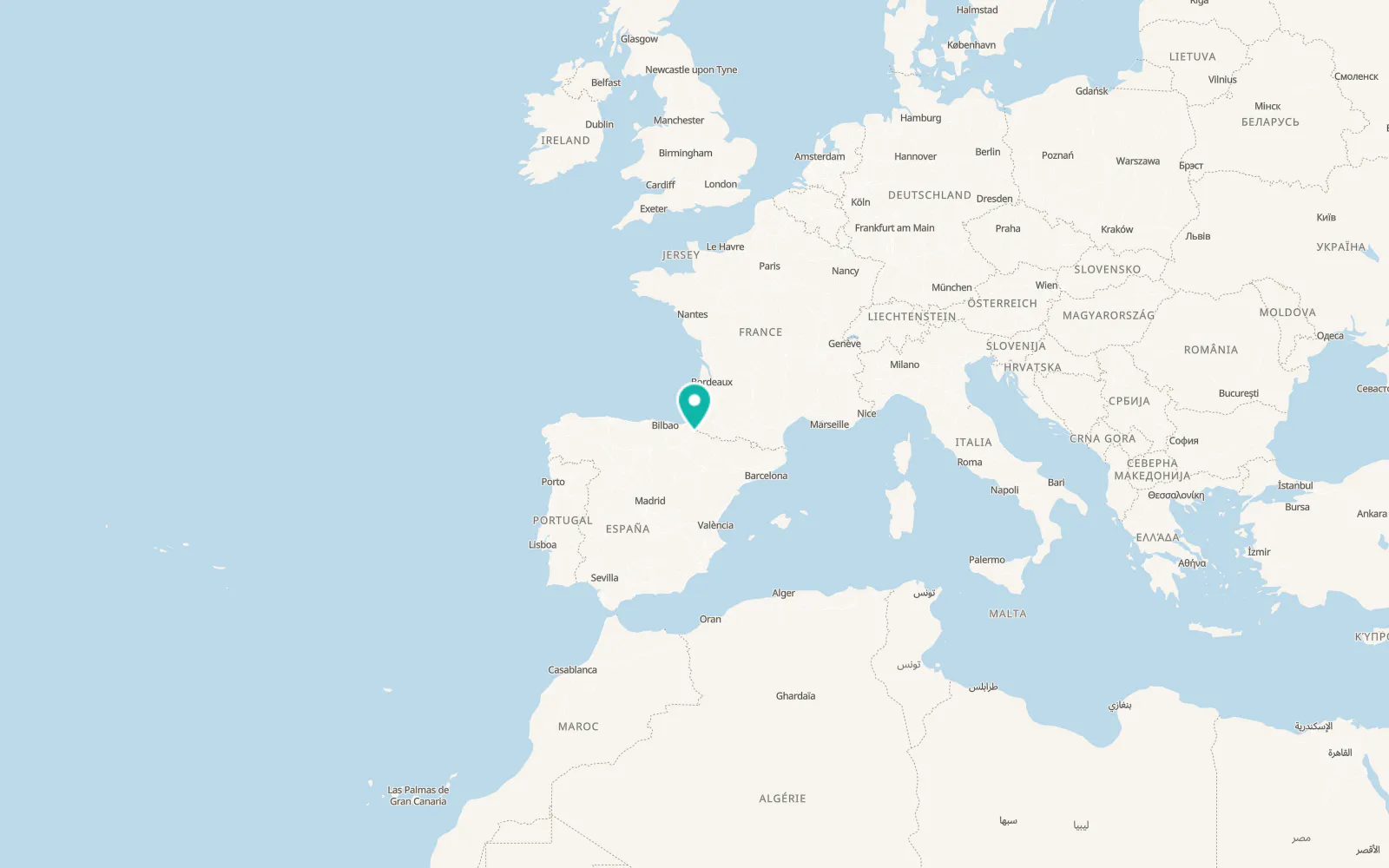 Map of Erroibar