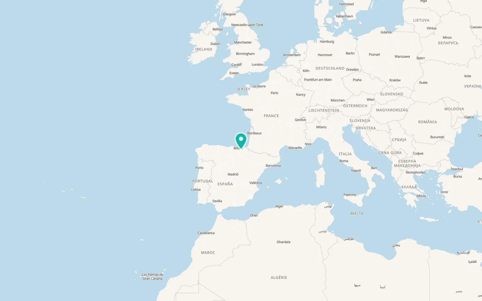 Map of Eskoriatza