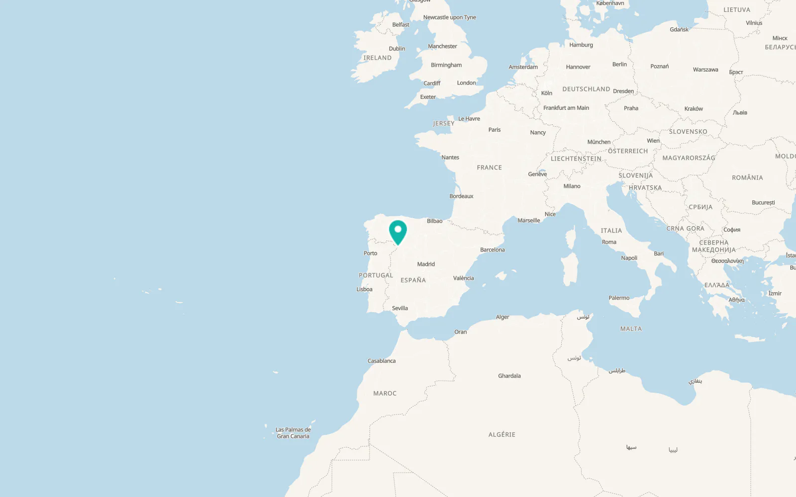 Map of Gamones