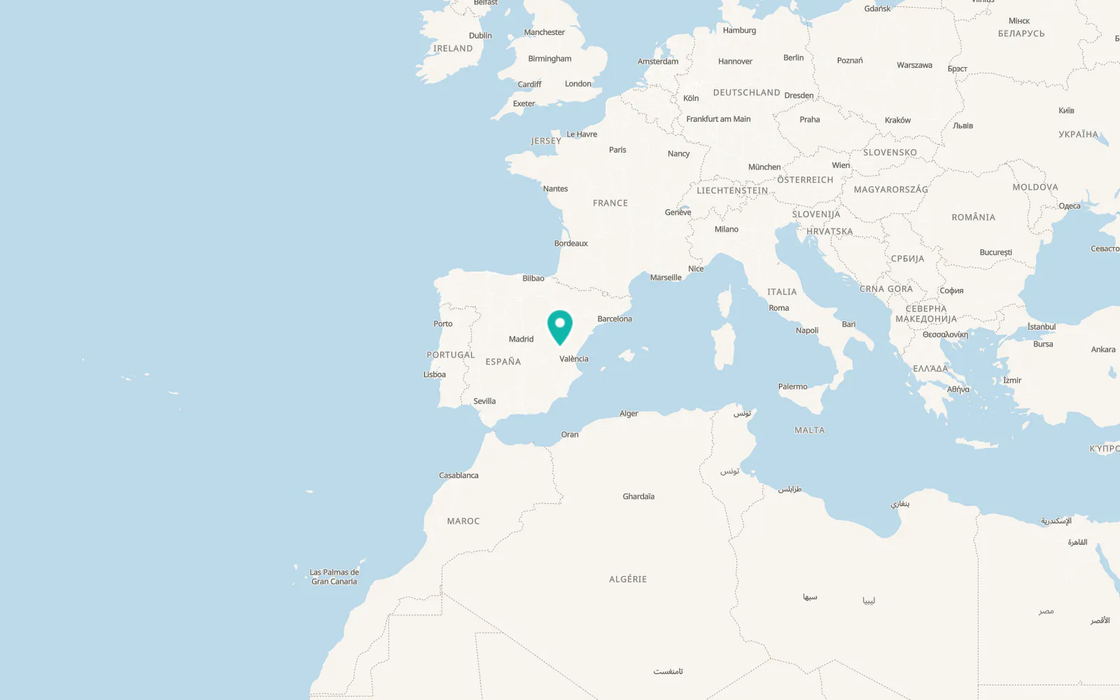 Map of Graja de Campalbo
