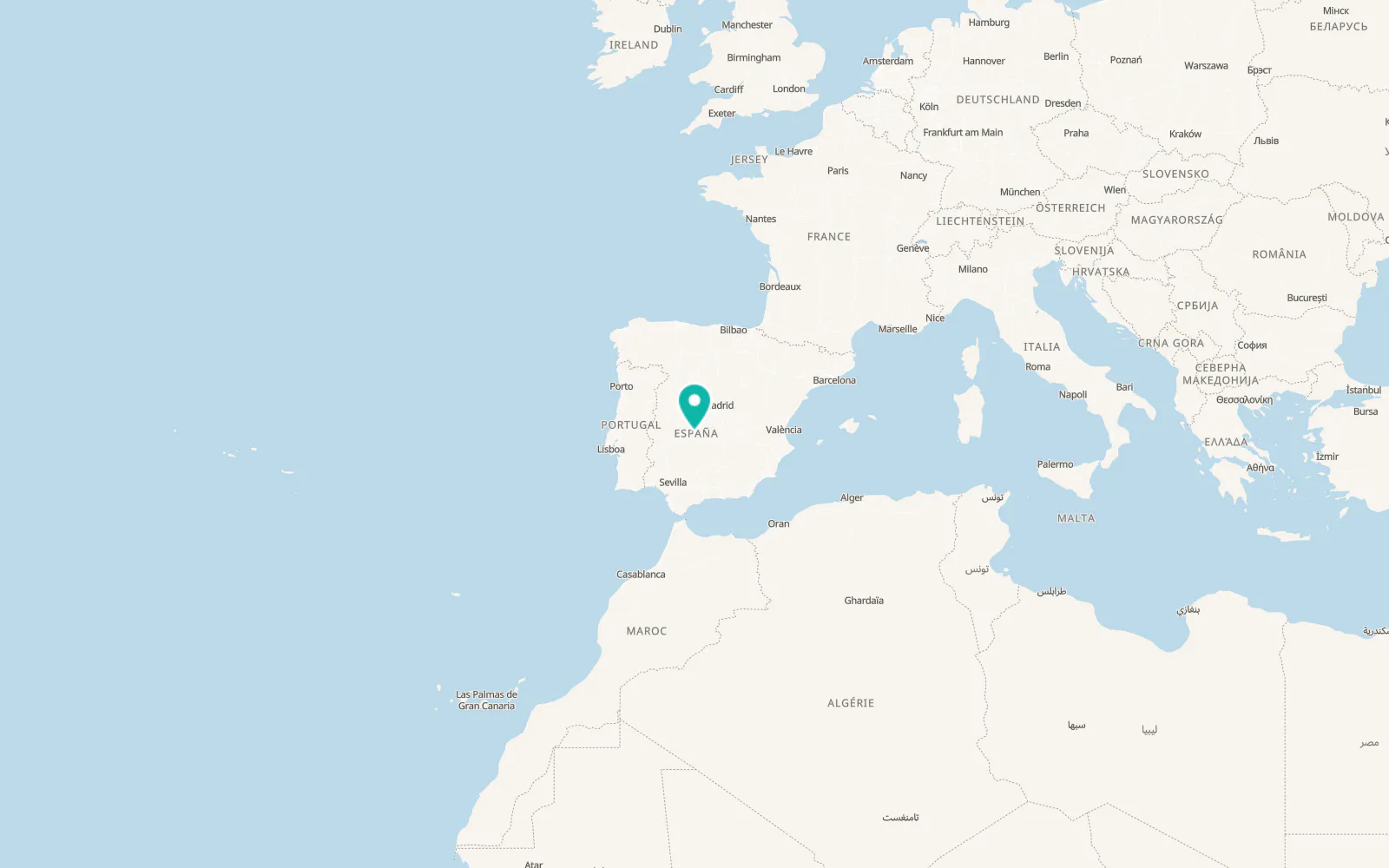 Map of Helechosa
