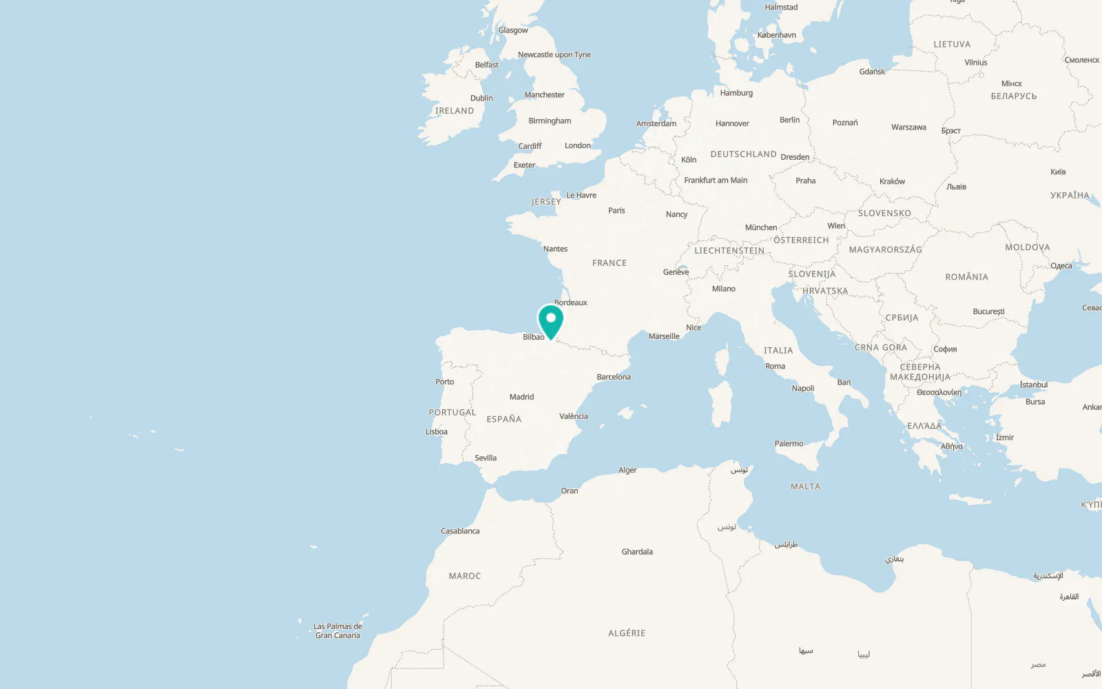 Map of Irurtzun