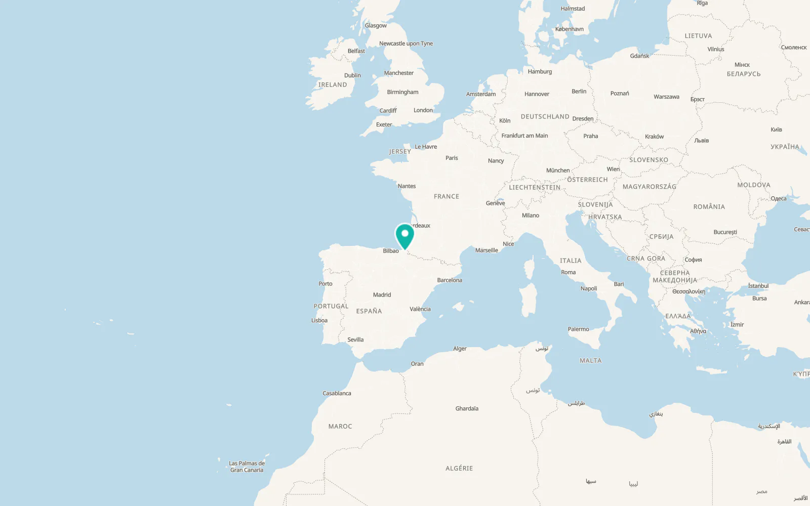 Map of Ituren