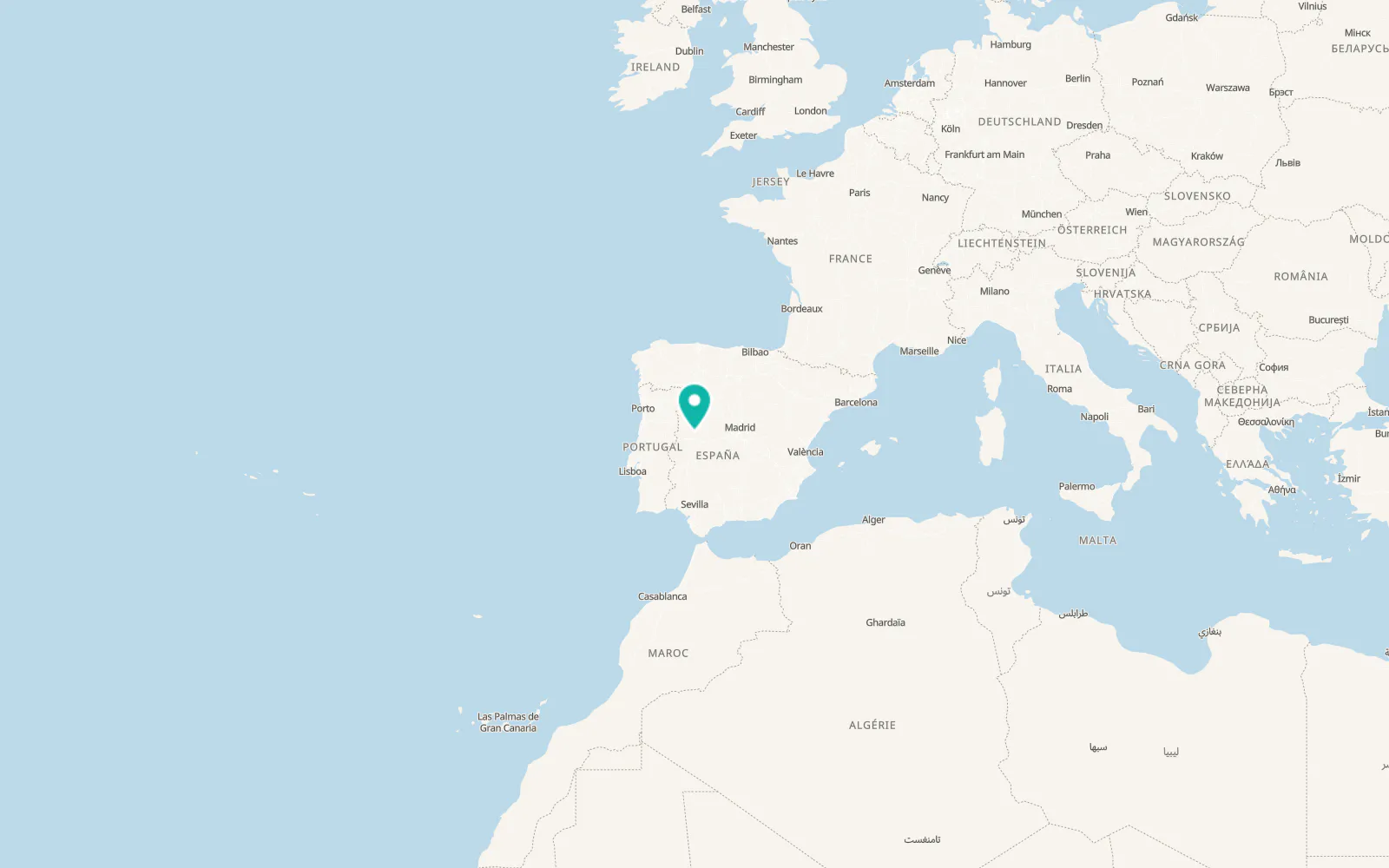 Map of Jarilla